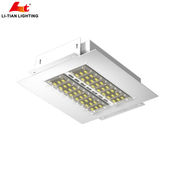 Alto lumen 130lm / w empotrable / montaje en superficie led gasolinera iluminación led marquesina luz 100 w 150 w 200 w 4000 k-6000 k